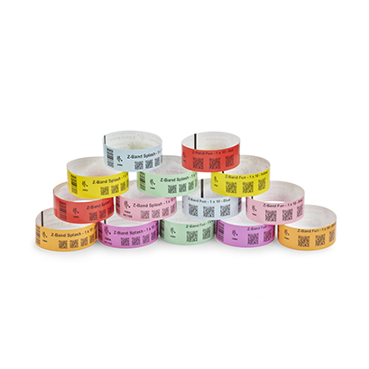 Zebra ID wristbands
