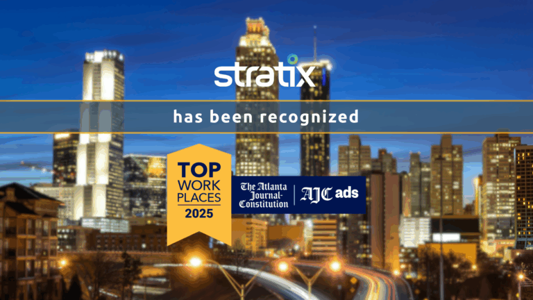 Atlanta Journal-Constitution Names Stratix a Winner of the Metro Atlanta Top Workplaces 2025 Award 