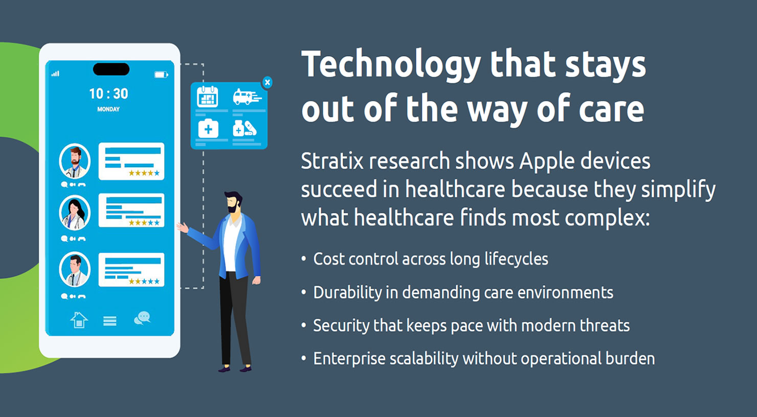 Infographic: Apple Devices for Healthcare | Stratix